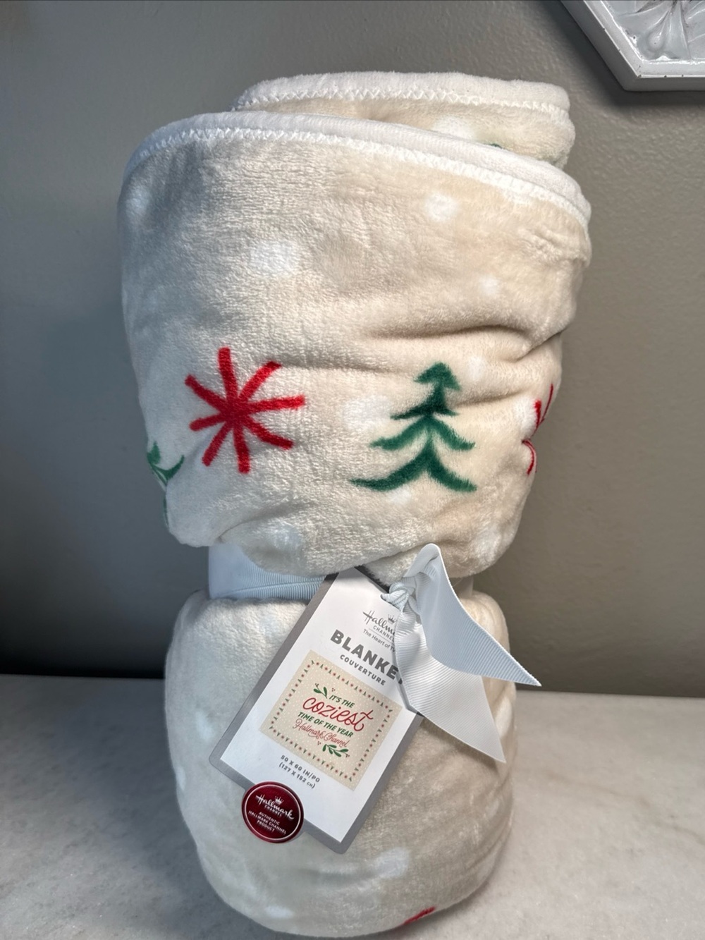 HALLMARK CHANNEL Blanket It’s The Coziest Time of the Year Throw Blanket NWT